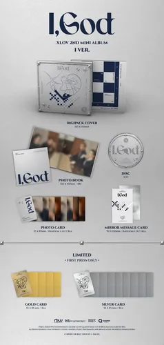 1cd Set] Xlov - 2nd Mini Album [i,god]original | Parcelamento sem