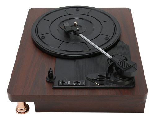 Tocadiscos Con Tocadiscos De Vinilo De 3 Velocidades, Vintag