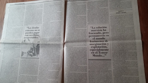 Carta Encíclica Centésimas Annus Juan Pablo Ii Clarín Doc. E (Usado)