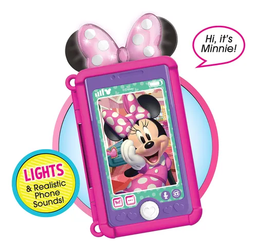 Set De Teléfono Móvil Minnie Mouse Disney Junior Chat Me