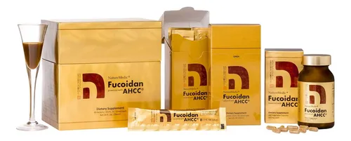 Complemente Naturemedic Fucoidan Powered Con Ahcc 160 Cápsul