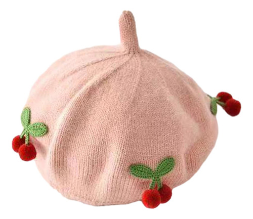 Gorro De Boina Para Bebé, Boina Tejida, Cálido, Para Inviern