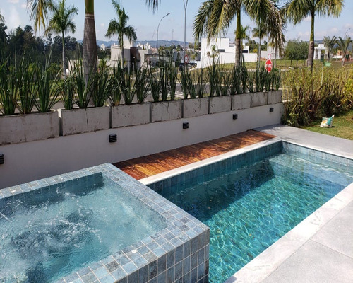 Imagem 4 de 22 de Casa 3 Suítes Sendo Suíte Master Piscina Privativa Alphaville Nova Esplanada Votorantim - Ca00379 - 68693756