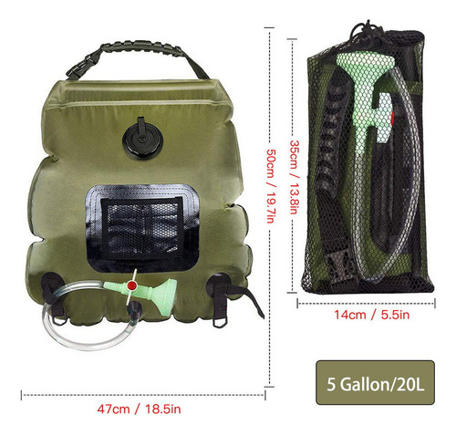 Bolsa De Baño Portátil Para Acampar Al Aire Libre