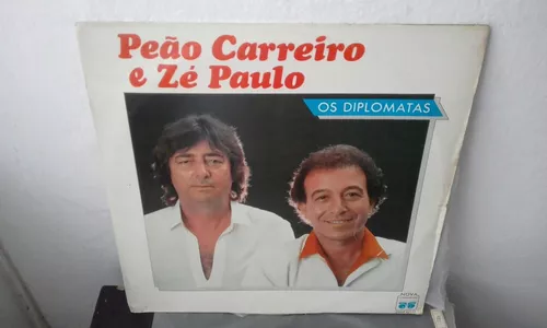 Disco de Vinil Peão Carreiro e Zé Paulo - os Diplomatas 1986 Interprete Peão  Carreiro e Zé Paulo (1986) [usado] - Sebo Espaço Literário