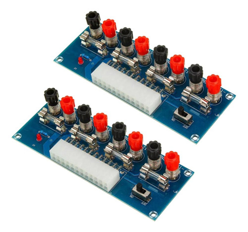 2 Packs 24 Pins Xh-m229 Benchtop Power Board Pc Supply