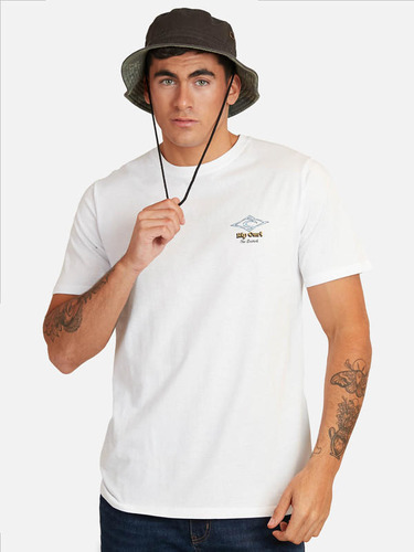 Polera Crafters Blanco Hombre Ripcurl