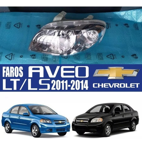 Faro Chevrolet Aveo Lt/ls 2011-14 