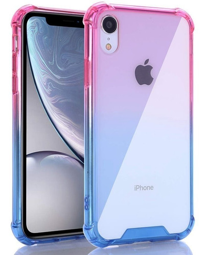 Funda Bicolor iPhone 6/6s+ 7/8+ X/xs Xs Max 11 Pro 11 Promax