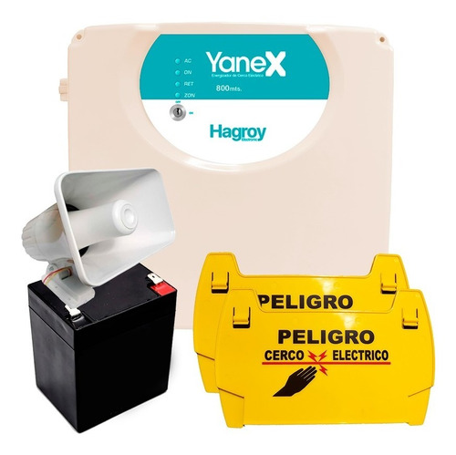 Electrificador En Kit Cerco Electrico Hagroy Yanex I8 I12