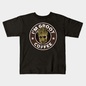Remera Dragonfly Negra Y Blanca Groot Guardianes Col. A 20