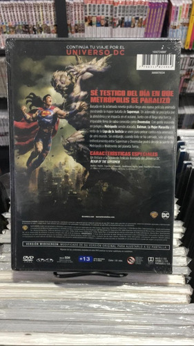 Imagen 2 de 3 de La Muerte De Superman - Dvd Original - Nuevo- Sellado