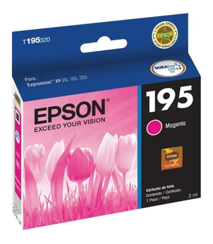 Cartucho Original Epson 195 Magenta