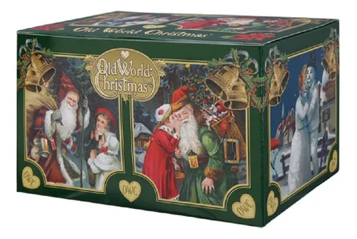 Old World Christmas Fish Collection Adornos De Vidrio Sopla. Color Pez Globo