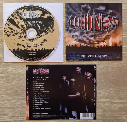 Loudness - Rise To Glory ( Heavy Metal, Con Bonus Track)