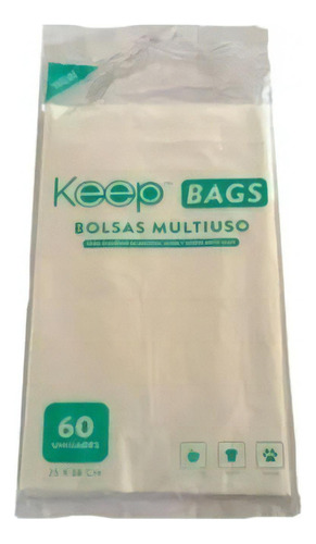 Bolsas Multiuso 25 X 38 60un Keep Hogar