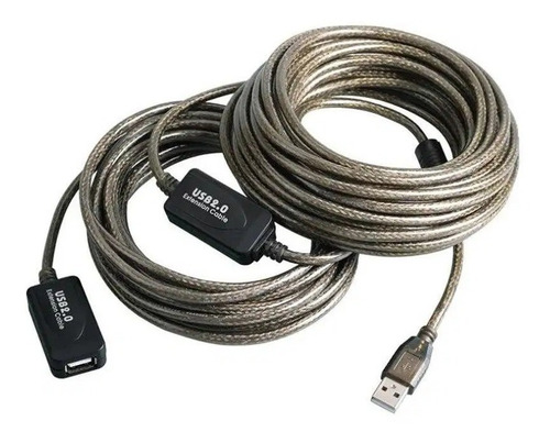 Extension Usb 2.0 Activa De 15 Metros/extension Usb De 15m