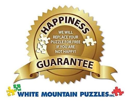 White Mountain Puzzles - Fiesta En La Playa - Rompecabezas D
