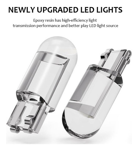 Lámpara De Techo De Lectura Led T10 W5 W Cob Para Coche, 30