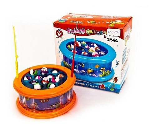 Juego De Mesa Pesca Magic Lyon Toys Jugueteria Bloque