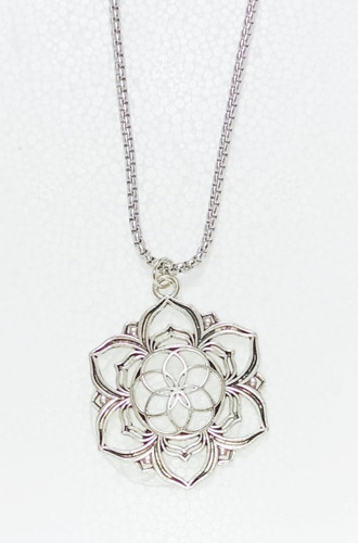 Collar  Semilla De La  Vida Flor Mandala  Geometria  Sagrada