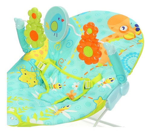 Bouncer Vibrador Selva Para Bebés - Baby Innovation Color Verde