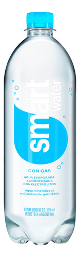 Agua Smart Water Con Gas 600ml +coca Cola Original 500ml