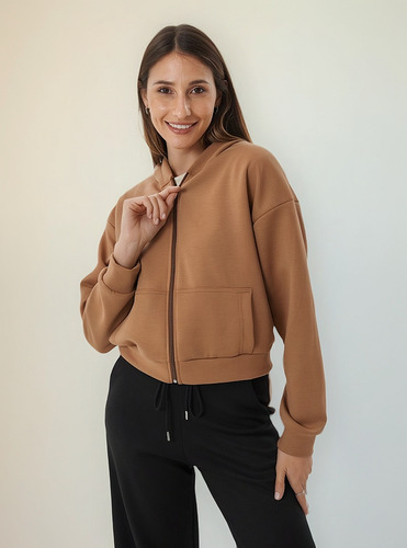 Conjunto Mujer Set Campera + Pantalon Estilo Urbano Mochi