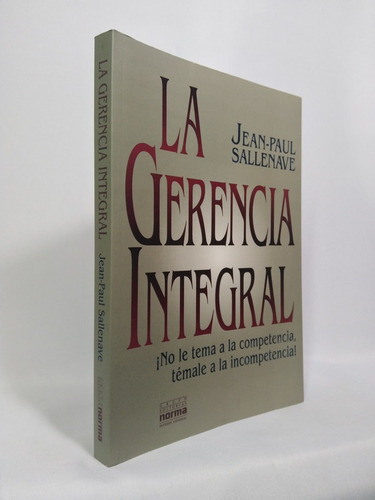 La Gerencia Integral Jan Paul Sallenave Competencia [a5z]