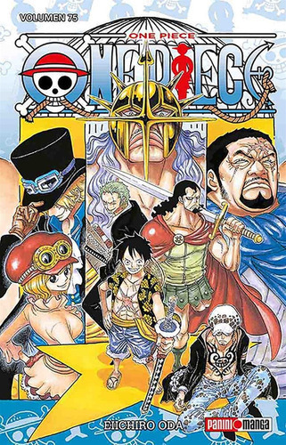 Panini Manga One Piece N.75, De Eiichiro Oda. Serie One Piece, Vol. 75. Editorial Panini, Tapa Blanda En Español, 2021