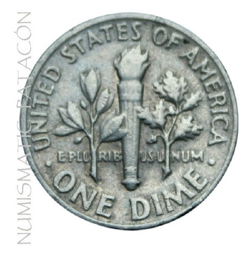 Moneda Usa One Dime 1967 - Km 195a (Usado)