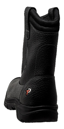 Imagen 3 de 10 de Calzado Seguridad Ten-pac Media Bota Wellington Pro Negro