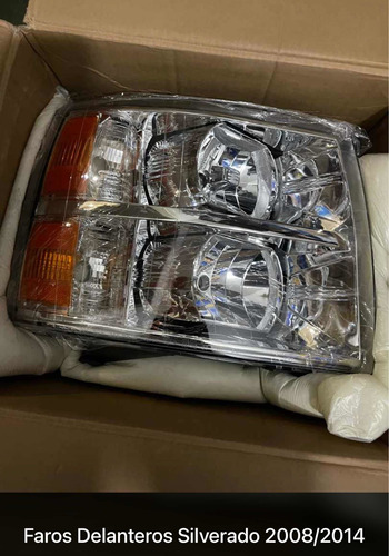 Faros Chevrolet Silverado 07-15 Cara Payaso