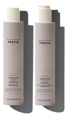 Conjunto De Shampoo E Condicionador Regenerador Previa Recon