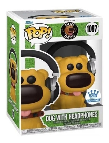 Funko Pop Dug With Headphones °1097 Funko Shop Exclusive