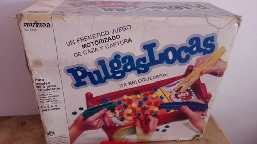 Juego De Mesa Pulgas Locas Auriken En Caja VĂntage 1985 (Usado)