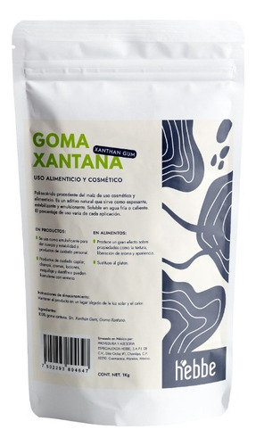 Goma Xantana Xanthan Agente De Viscosidad Y Espesante 1kg