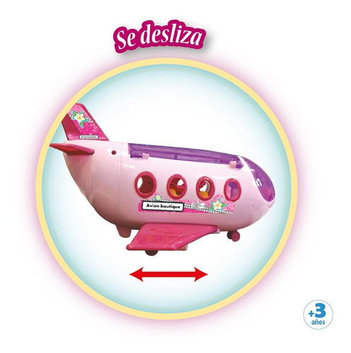 Imagen 8 de 10 de Avión Para Muñecas Con Accesorios
