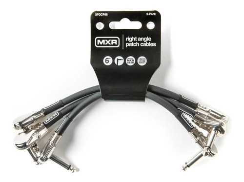 Pack 03 Cables Patch Efectos Right Angle Mxr