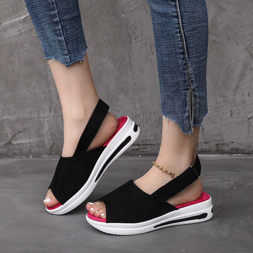 Sandalia P Para Verano, Nuevo Estilo Casual, Moda, Boca De P