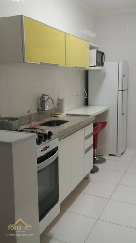 Imagem 10 de 11 de Apartamento Com 2 Dormitórios À Venda, 75 M² Por R$ 365.000,00 - Aviação - Praia Grande/sp - Ap2270
