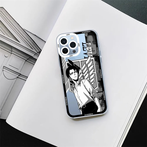 Funda De Teléfono Anime Levi Attack On Titan Para iPhone 11,
