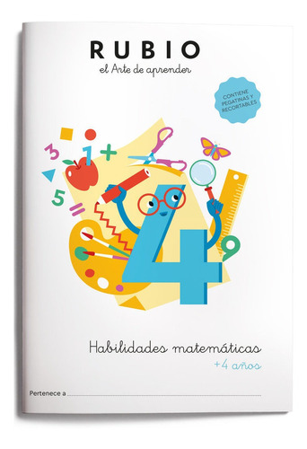 Libro Habilidades Matematicas +4 Aã¿os - Aa.vv