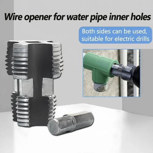 Taladro Eléctrico Compatible Pvc Pipe Threader Kit, Pvc