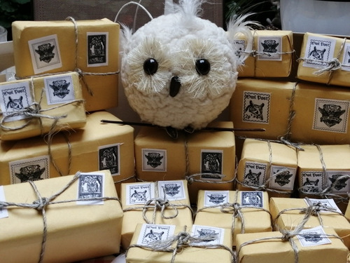 Harry Potter Decoración 8 Adornos Temática Hedwig
