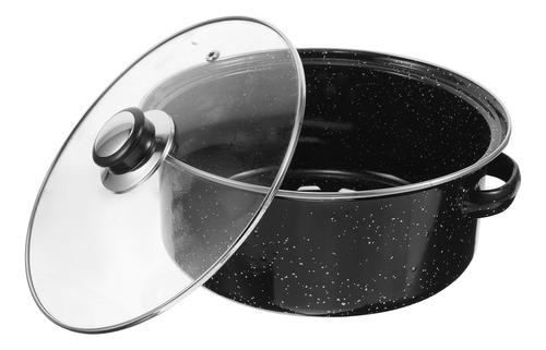 Sartén De Hierro Fundido Esmaltado Olla De Horno De Hierro F