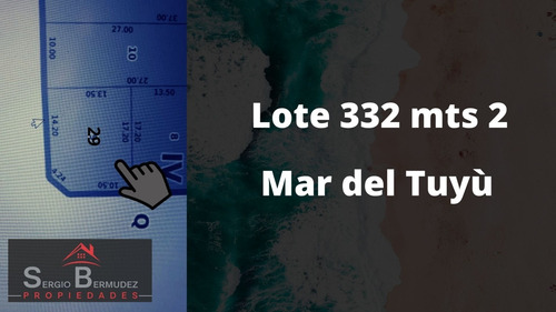 Imagen 3 de 6 de Venta-lote En Calle 58, Esq14-mar Del Tuyù