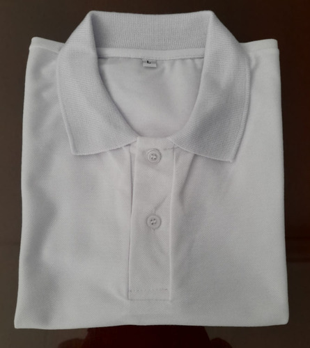 Camisetas Polo Blancas Para Niños Y Adulto