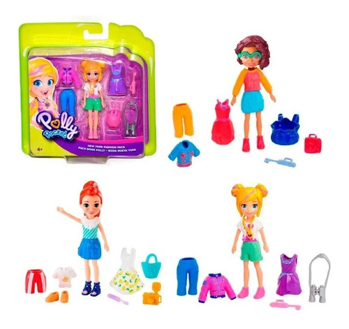 Polly Pocket Surtido De Modas Mattel