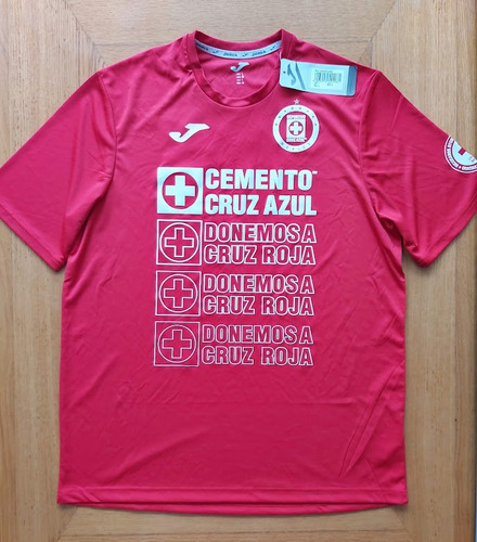 Jersey Cruz Azul 2021-2022 - Cruz Roja - Talla Xl